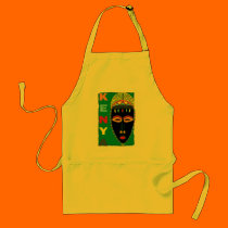 KENYAN MASK aprons