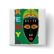 KENYAN MASK buttons by nassosvakalis KENYAN MASK buttons