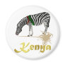 Kenyan "Wild ass" Gold Series Fridge Magnets