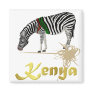 Kenyan "Wild ass" Gold Series Fridge Magnet