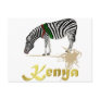 Kenyan "Wild ass" Gold Series Postcards