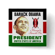 Kenya's Favorite Son buttons by PraiseProducts Kenya's Favorite Son buttons