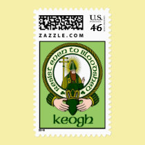 Keogh Clan Motto Postage Stamps stamps