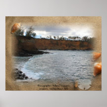 Keokea Beach, Hawai'i Poster