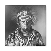 Keokuk ~ Sauk Chief 1847 Fridge Magnet