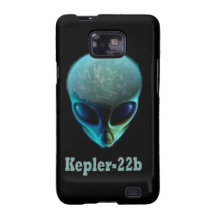 Kepler-22b Alien Samsung Galaxy S Case - Black