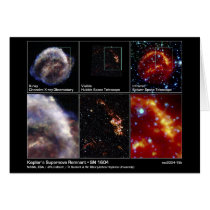 Kepler’s Supernova Remnant - SN 1604 2004 – NASA cards by Space_Exploration Kepler’s Supernova Remnant - SN 1604 2004 – NASA cards