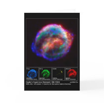 Kepler’s Supernova Remnant – SN 1604 NASA cards