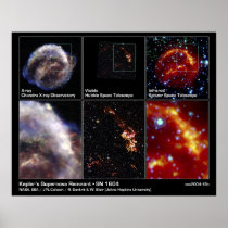 Kepler’s Supernova Remnant - SN 1604 Poster