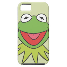 Kermit the Frog Cartoon Head iPhone 5 Cases