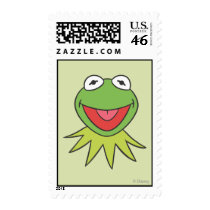 Kermit the Frog Cartoon Head Stamp