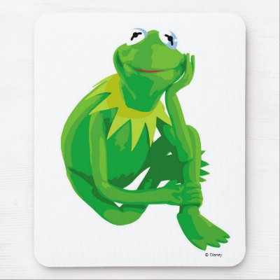 Kermit the Frog Charming Eyes Disney mousepads