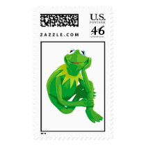 Kermit the Frog Charming Eyes Disney Postage Stamp