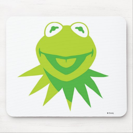 Kermit The Frog Smiling Disney Mouse Pad | Zazzle
