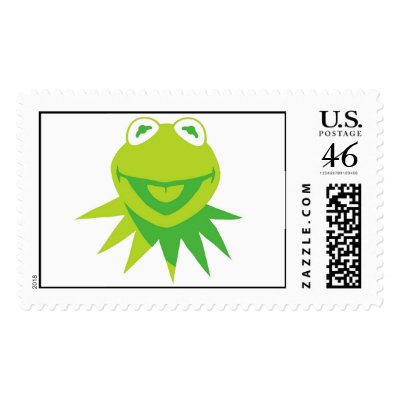 Kermit The Frog Smiling Disney postage