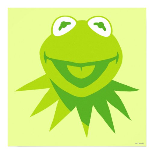 Kermit the Frog Smiling Print | Zazzle