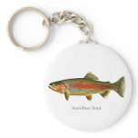 Kern River Trout Keychain keychains by chartingnature Kern River Trout Keychain keychains