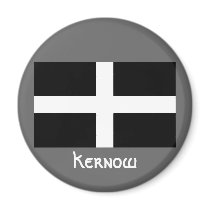 Kernow/Cornwall Fridge Magnet