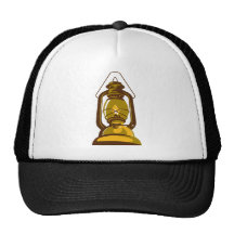 kerosene oil lamp retro mesh hats