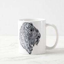 Kerry Blue Terrier Bust mugs