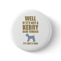 Kerry Blue Terrier buttons