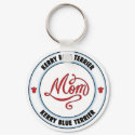 KERRY BLUE TERRIER mom keychain