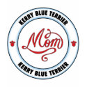 KERRY BLUE TERRIER mom shirt