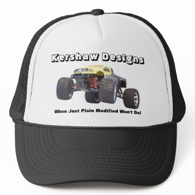 Kershaw Designs Custom Radio Controlled Cars Hats by milemarkers
