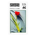 Kerstin's Red Tulip Stamp by donnabellas Kerstin's Red Tulip Stamp