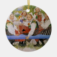 Kersti's Birthday 1909 Christmas Ornament