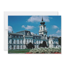 Keszthely Festetics Castle, Hungary  flowers Announcement
