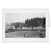 Ketchikan Baseball Game 1916 cards