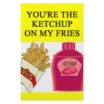 KETCHUP and french fries lover Stationery Paper