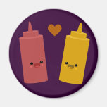 Ketchup & Mustard Friends magnets