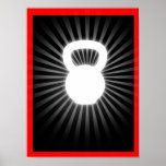 Kettlebell Glow Poster - from The RX Project