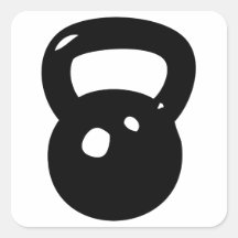 Kettlebell Workout Stickers
