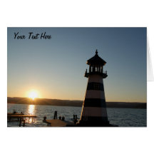 Keuka Lake Lighthouse Note Card