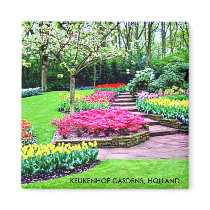 KEUKENHOF GARDENS, HOLLAND REFRIGERATOR MAGNET