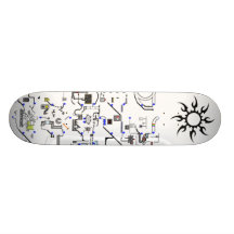 kevin custom skate board