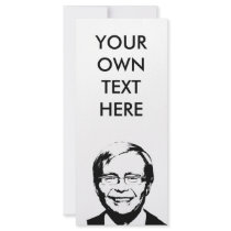 Kevin Rudd rack cards