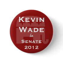 Kevin Wade for Senate Republican Button