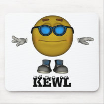 KEWL Emoticon Mousepad