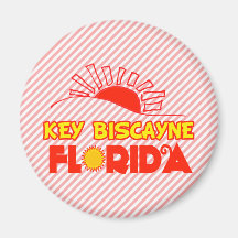 Key Biscayne, Florida Fridge Magnet