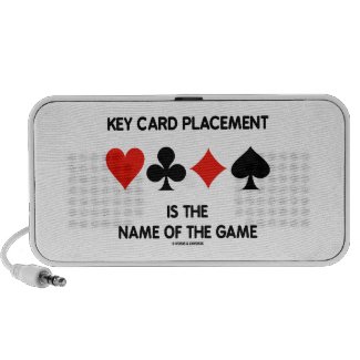 Key Card Placement Is The Name Of The Game Bridge Travel Speakers