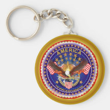 Key Chain American Spirit Round Only