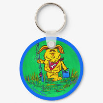 Key Chain - Dog Gone Fishing keychains