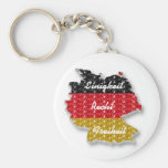 Key Chain German Flag Einigkeit Recht Freiheit