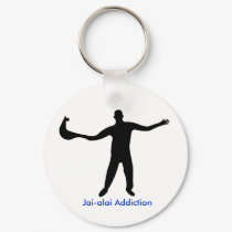 Key Chain Jai-alai Addiction keychains