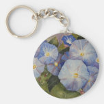 KEY CHAIN - Morning Glory Watercolour