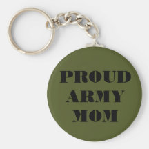 Key Chain Proud Army Mom